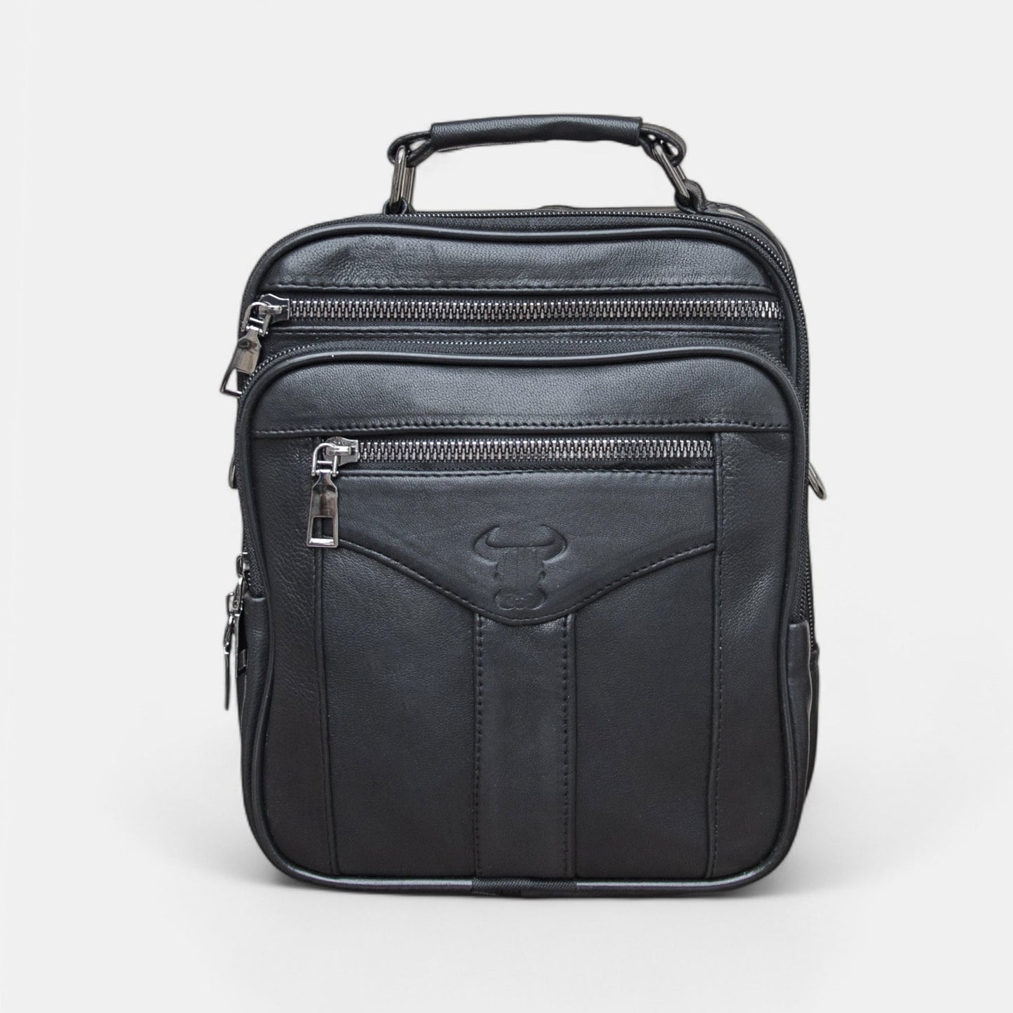 Lederax Hakiki Deri Kasalı El Çantası Omuz Çantası Büyük Boy LD613