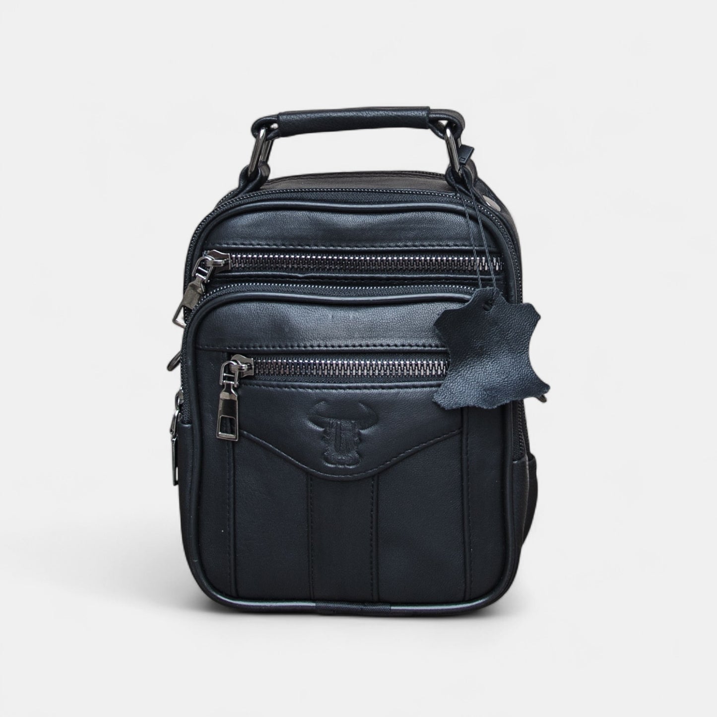 Lederax Hakiki Deri Kasalı El Çantası Omuz Çantası Küçük Boy LD613