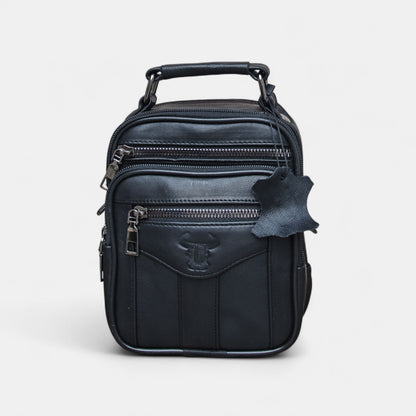 Lederax Hakiki Deri Kasalı El Çantası Omuz Çantası Küçük Boy LD613