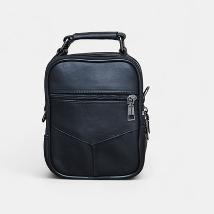 Lederax Hakiki Deri Kasalı El Çantası Omuz Çantası Küçük Boy LD613