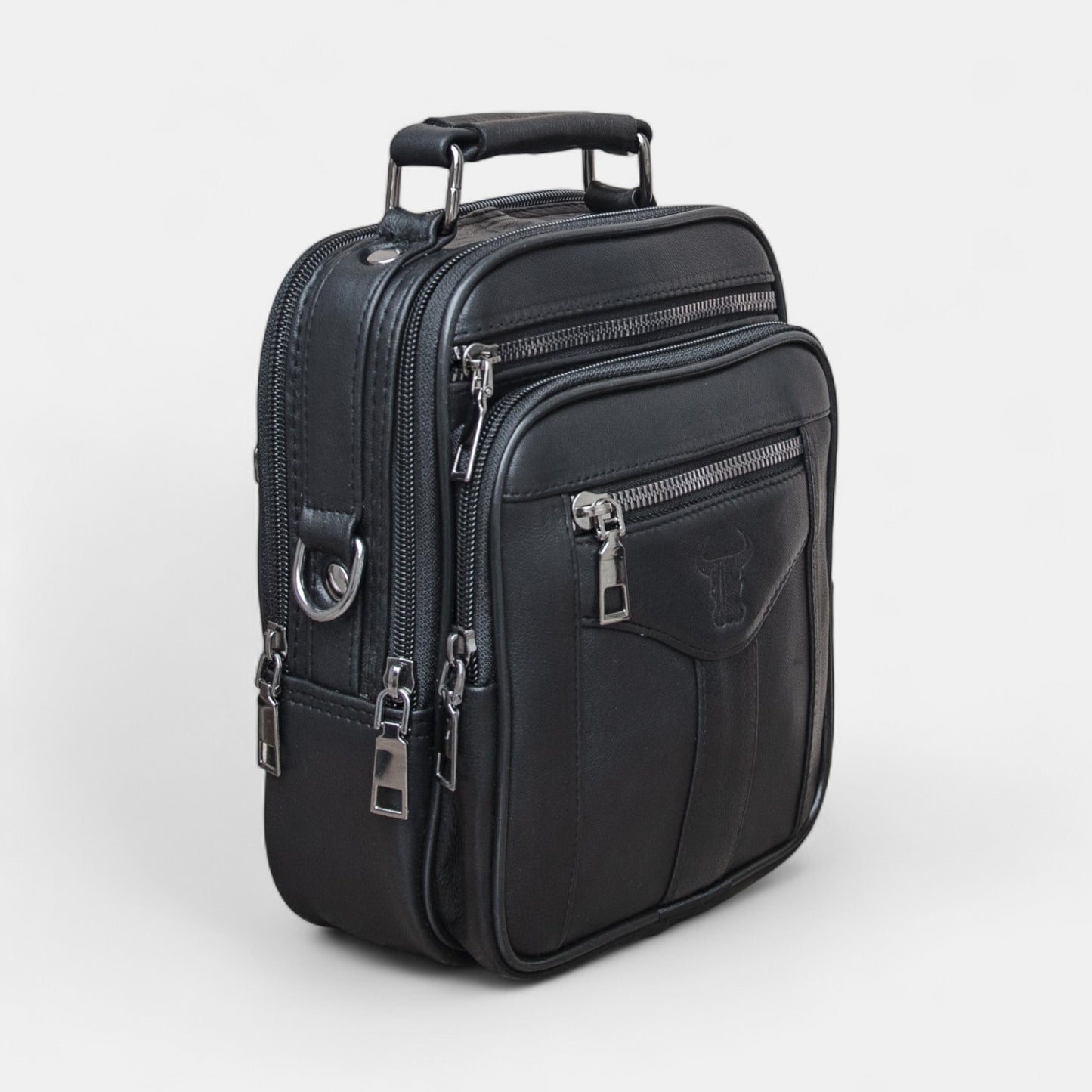 Lederax Hakiki Deri Kasalı El Çantası Omuz Çantası Orta Boy LD613