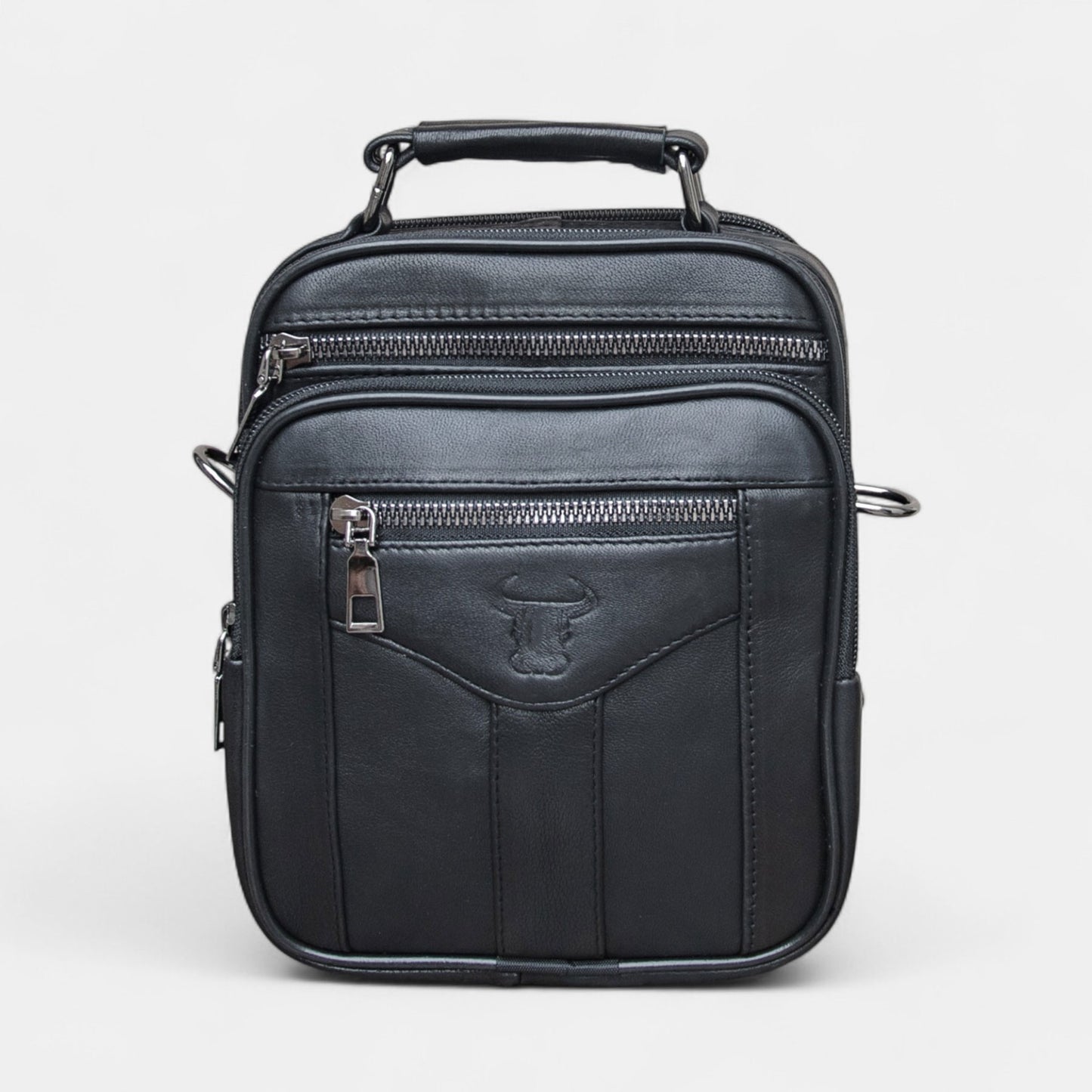 Lederax Hakiki Deri Kasalı El Çantası Omuz Çantası Orta Boy LD613