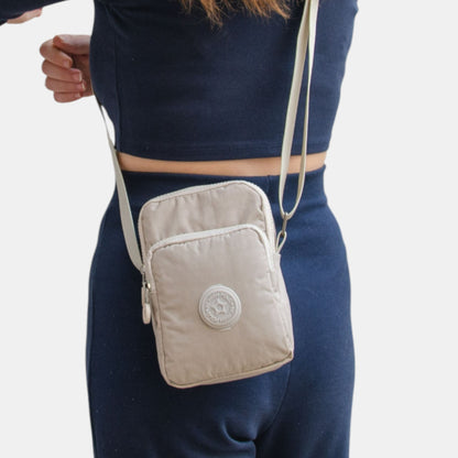 Lederax Krinkıl Kumaş Mini Omuz Çantası Çapraz Çanta LD614