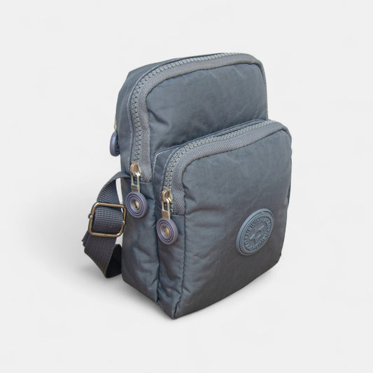 Lederax Krinkıl Kumaş Mini Omuz Çantası Çapraz Çanta LD614