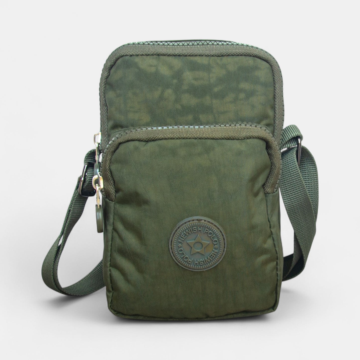 Lederax Krinkıl Kumaş Mini Omuz Çantası Çapraz Çanta LD614