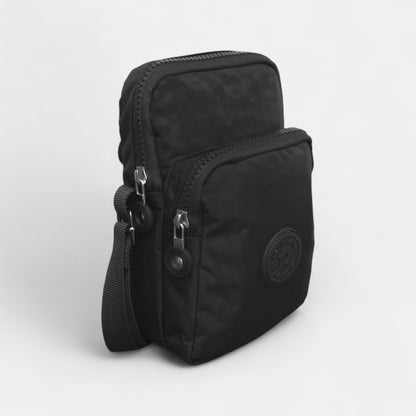 Lederax Krinkıl Kumaş Mini Omuz Çantası Çapraz Çanta LD614