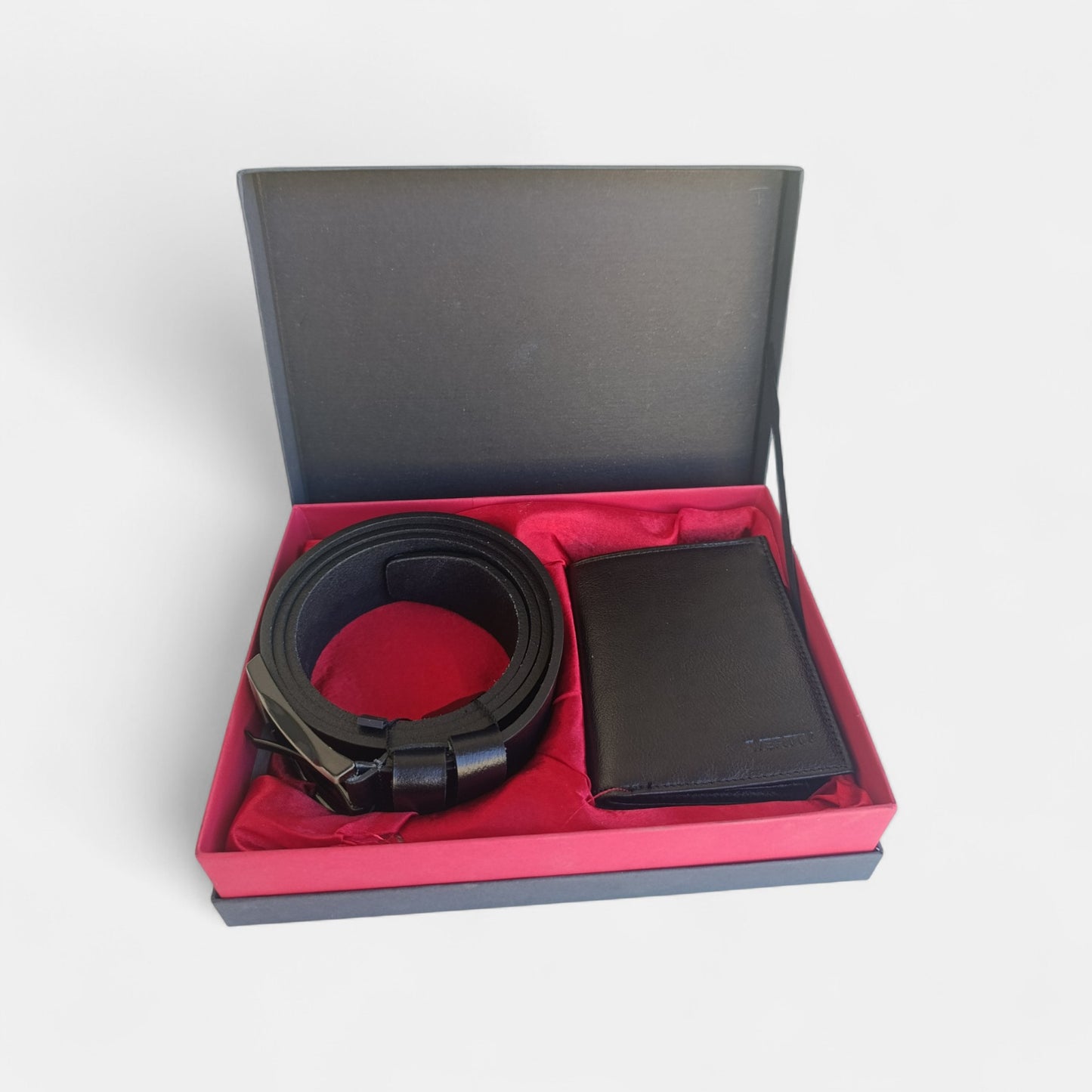 Lederax Hakiki Deri Kemer Cüzdan Seti LD615