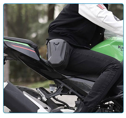Lederax Motosiklet Bisiklet Scooter Bacak Çantası Bel Çantası LD617