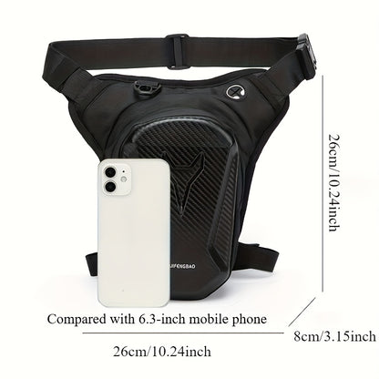 Lederax Motosiklet Bisiklet Scooter Bacak Çantası Bel Çantası LD617