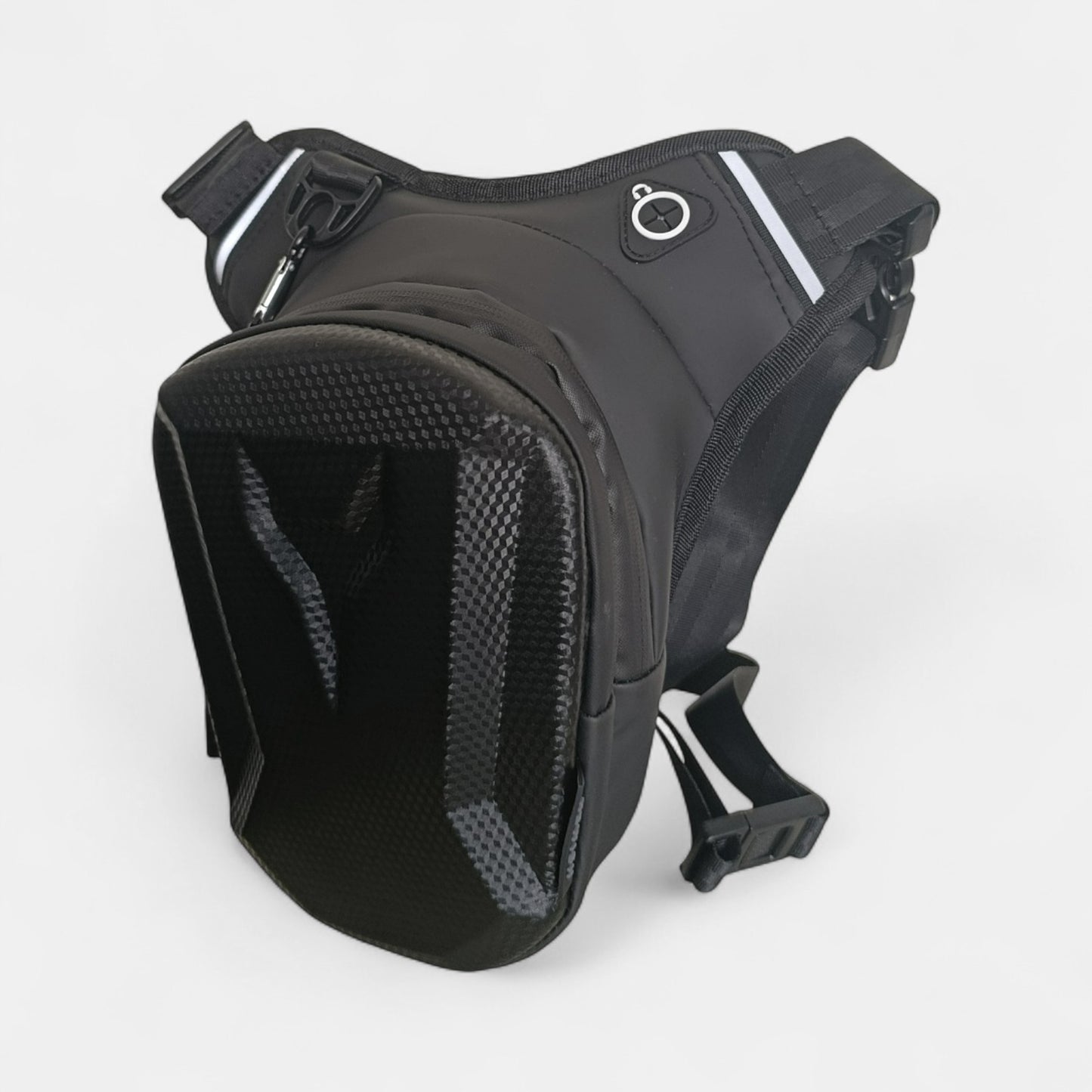 Lederax Motosiklet Bisiklet Scooter Bacak Çantası Bel Çantası LD617