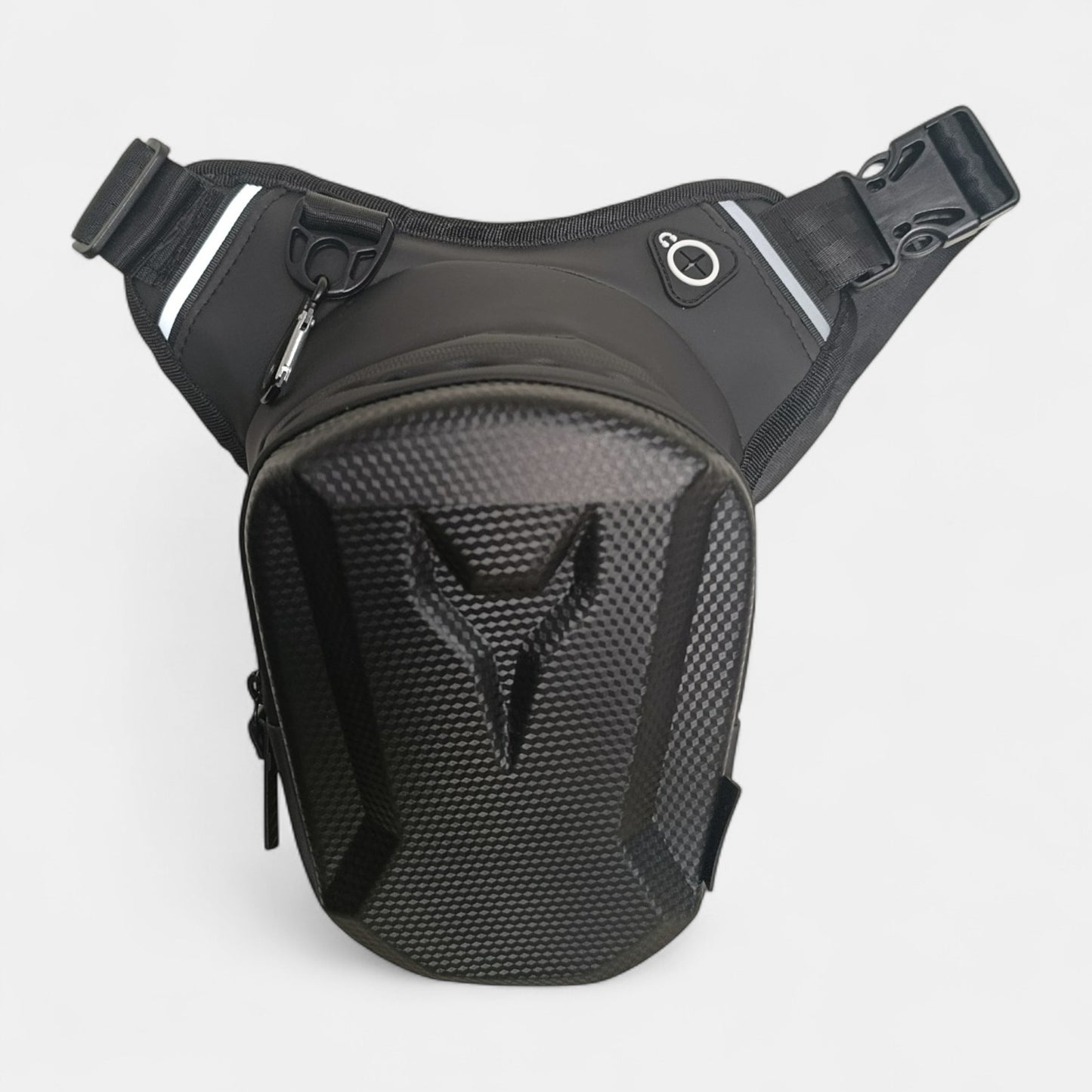 Lederax Motosiklet Bisiklet Scooter Bacak Çantası Bel Çantası LD617