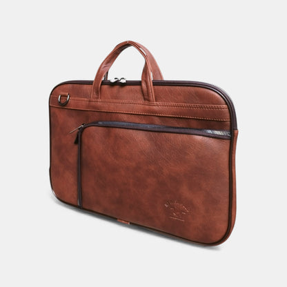 Lederax Suni Deri 15.6 İnç Slim Laptop Çantası LD618