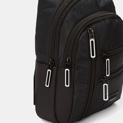 Lederax Çok Fonksiyonlu Çift Taraf Askılı Göğüs Çantası Bodybag LD620