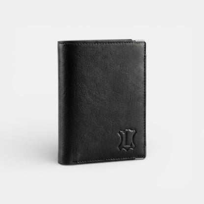 Lederax Hakiki Deri Dikey Erkek Cüzdan Bozuk Para Bölmeli LD627