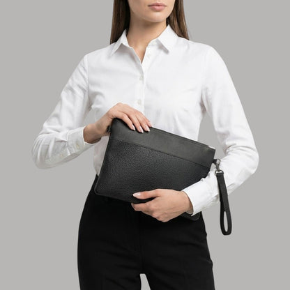 Lederax Suni Deri Clutch Çanta Portföy Çanta LD629