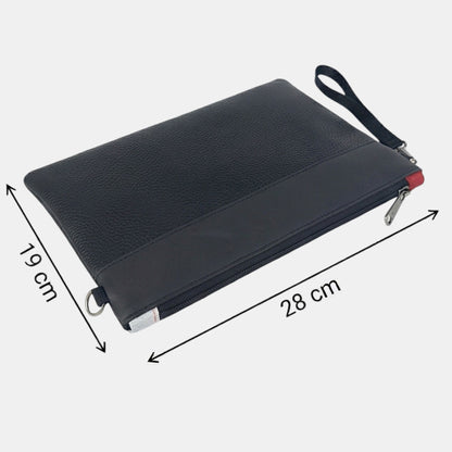 Lederax Suni Deri Clutch Çanta Portföy Çanta LD629