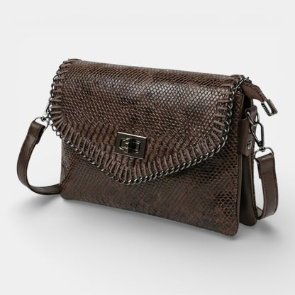 Lederax Kadın Omuz Çantası Clutch Çanta Suni Deri LD631