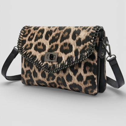 Lederax Kadın Omuz Çantası Clutch Çanta Suni Deri LD631