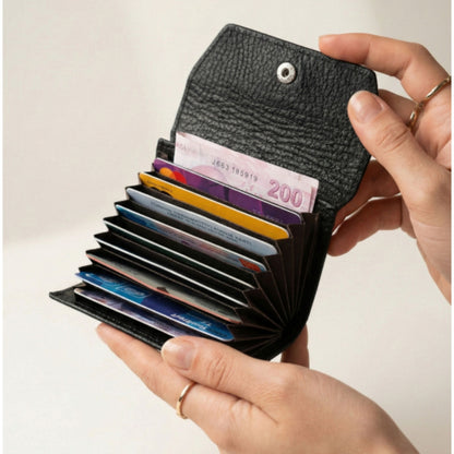 Lederax Hakiki Deri Akordiyon Kartlık LD633