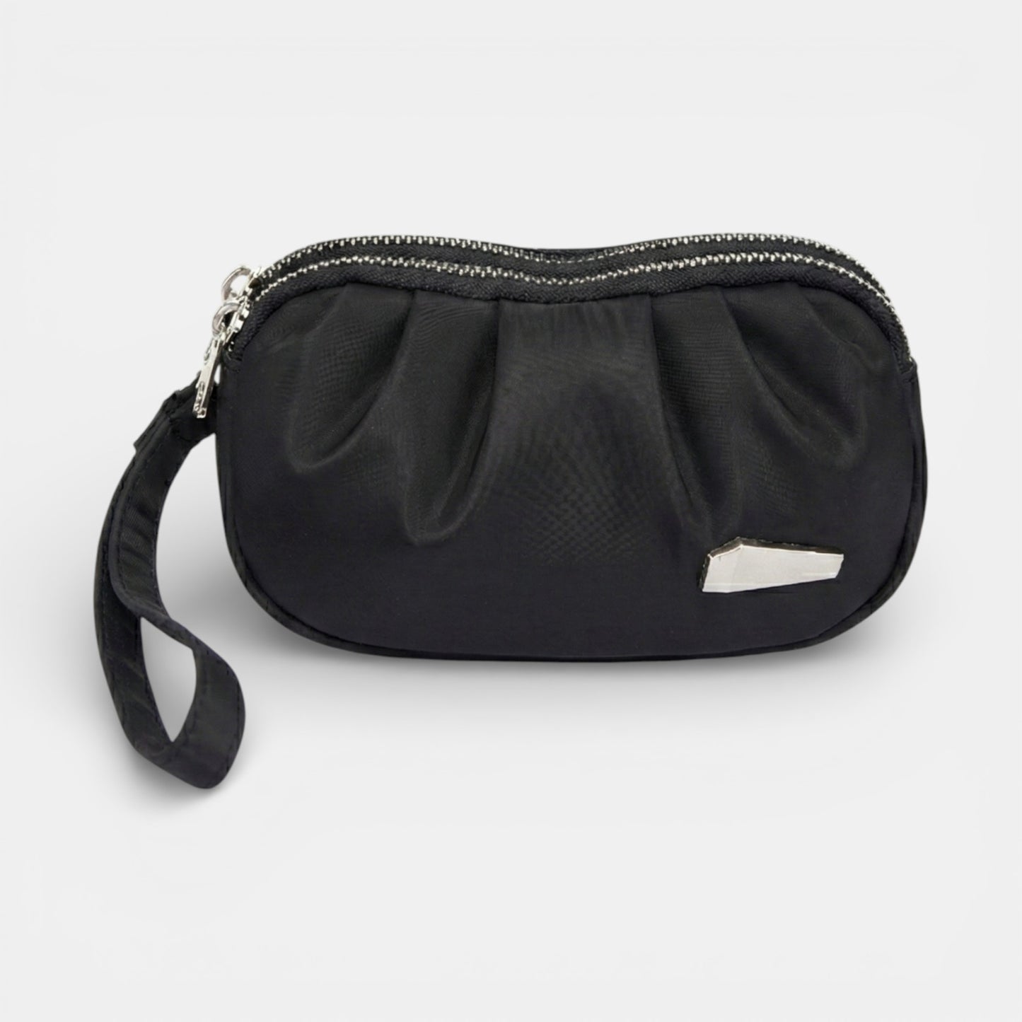 Lederax 3 Bölmeli Bilek Askılı Mini Cüzdan El Çantası LD634