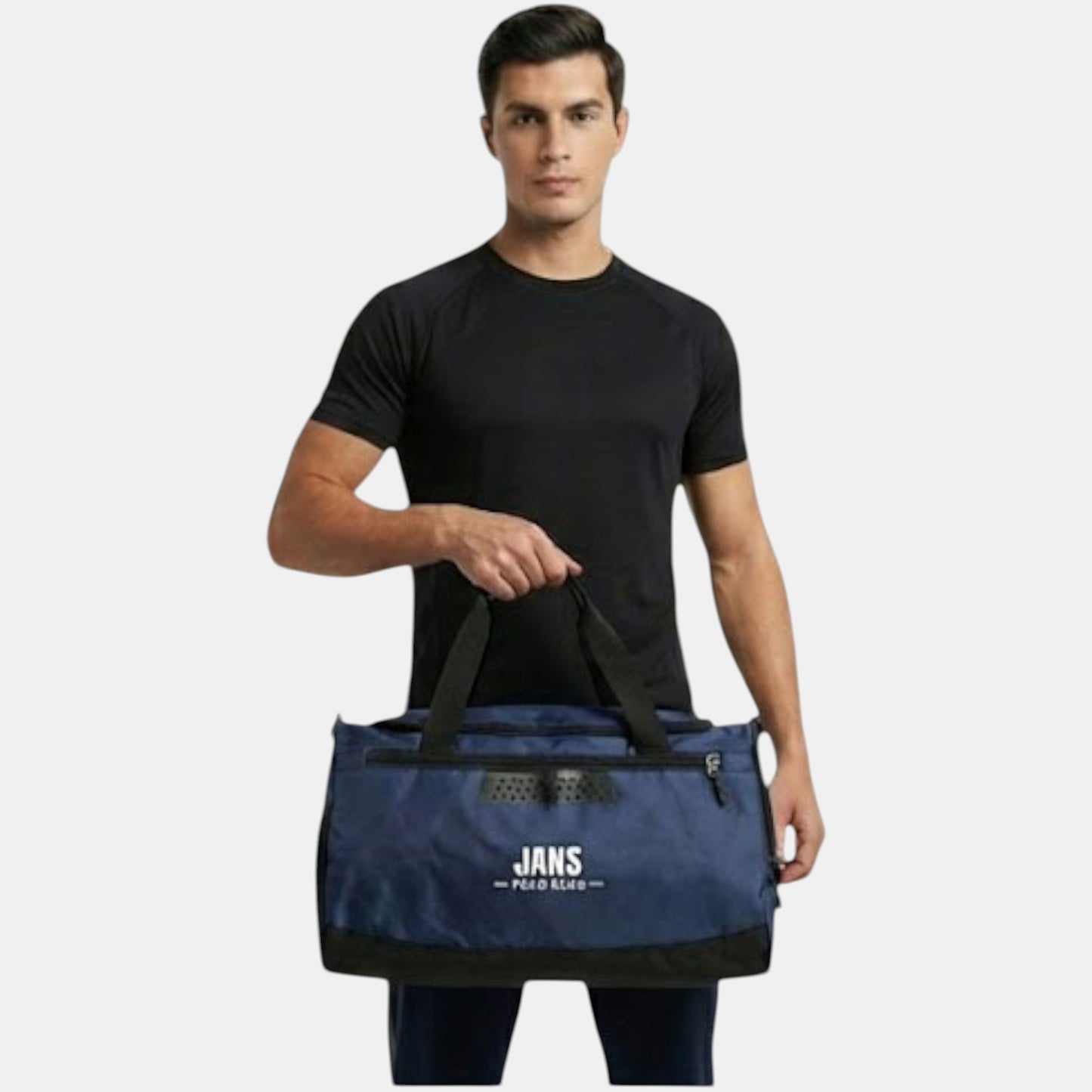 Lederax Ayakkabı Bölmeli Spor Çantası Fitnes Çantası Seyahat Çantası LD637