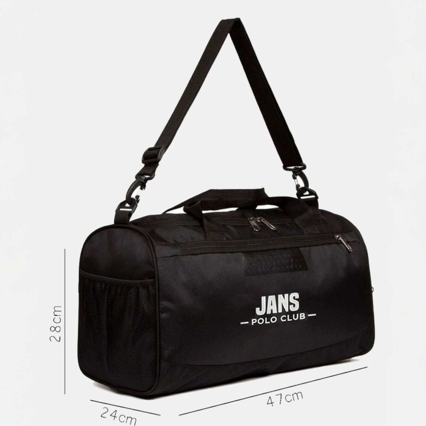 Lederax Ayakkabı Bölmeli Spor Çantası Fitnes Çantası Seyahat Çantası LD637