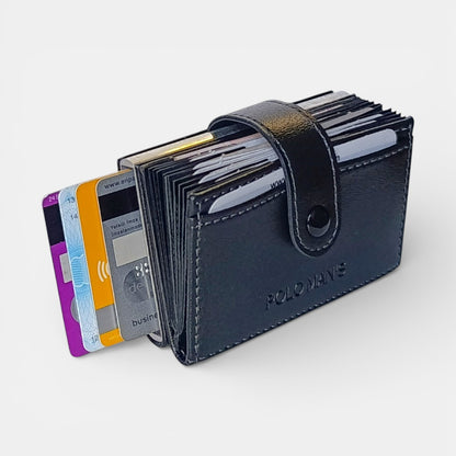 Lederax Akordiyonlu Mekanizmalı Pratik Kartlık LD639