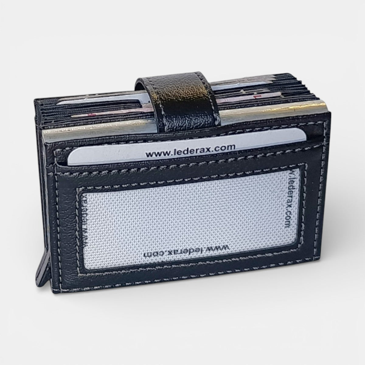 Lederax Akordiyonlu Mekanizmalı Pratik Kartlık LD639