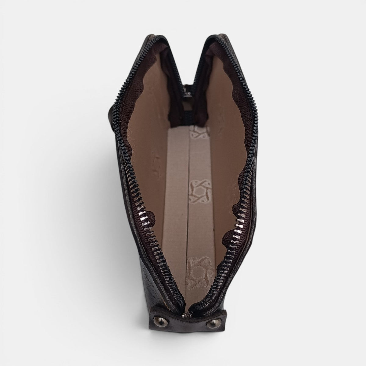Lederax Hakiki Dana Derisi Bileklikli Pouch Çanta LD662