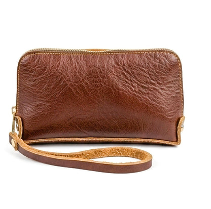 Lederax Hakiki Dana Derisi Bileklikli Pouch Çanta LD662