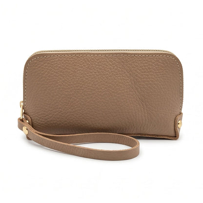 Lederax Hakiki Dana Derisi Bileklikli Pouch Çanta LD662