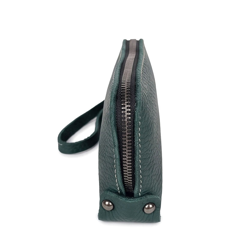 Lederax Hakiki Dana Derisi Bileklikli Pouch Çanta LD662