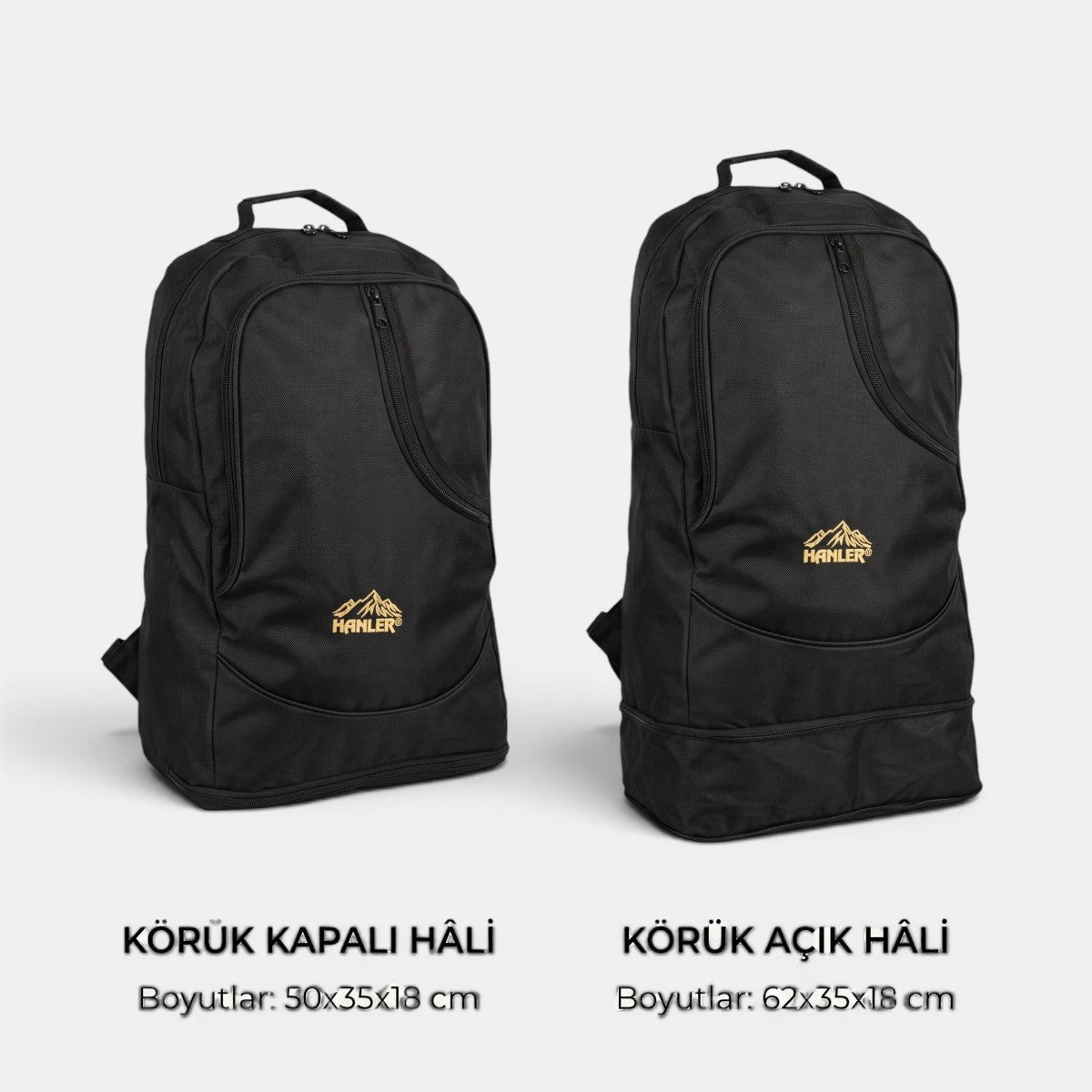 Lederax Körüklü Dağcı ve Outdoor Sırt Çantası LD663