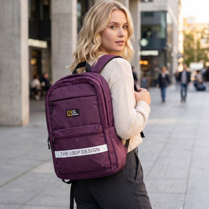 The Loop Design Unisex Günlük Okul ve Seyahat Sırt Çantası LD671