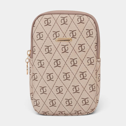 Lederax Monogram Desenli Mini Telefon Çantası LD681