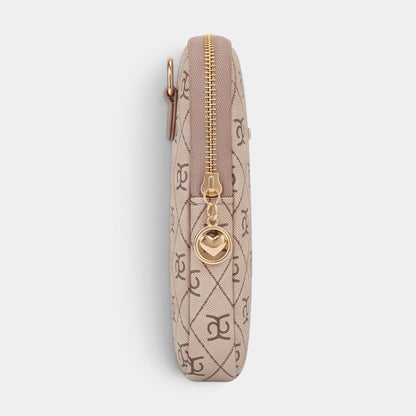 Lederax Monogram Desenli Mini Telefon Çantası LD681