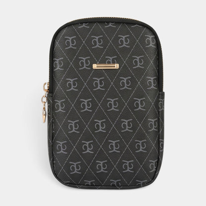 Lederax Monogram Desenli Mini Telefon Çantası LD681