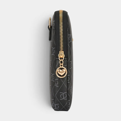 Lederax Monogram Desenli Mini Telefon Çantası LD681