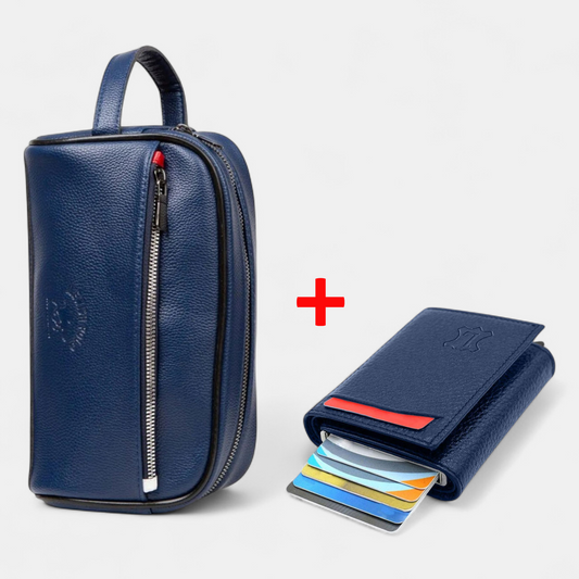 Lederax Suni Deri El Çantası Makyaj Çantası Mekanizmalı Cüzdan LD612