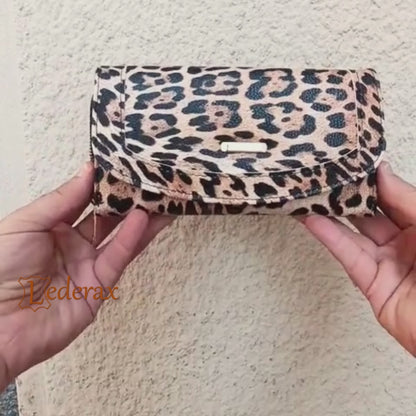 Lederax Suni Deri Kadın Kartlık ve Cüzdan LD568