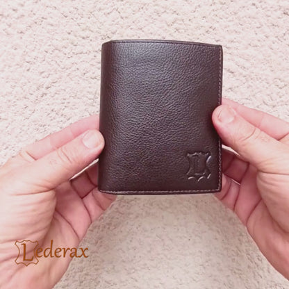 Lederax Hakiki Deri Dikey Erkek Cüzdan LD626