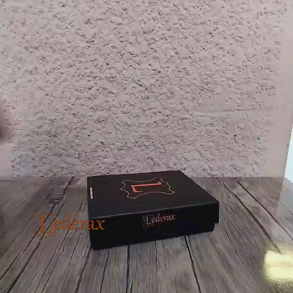 Lederax Suni Deri Soft Kadın Turuncu Cüzdan LD527